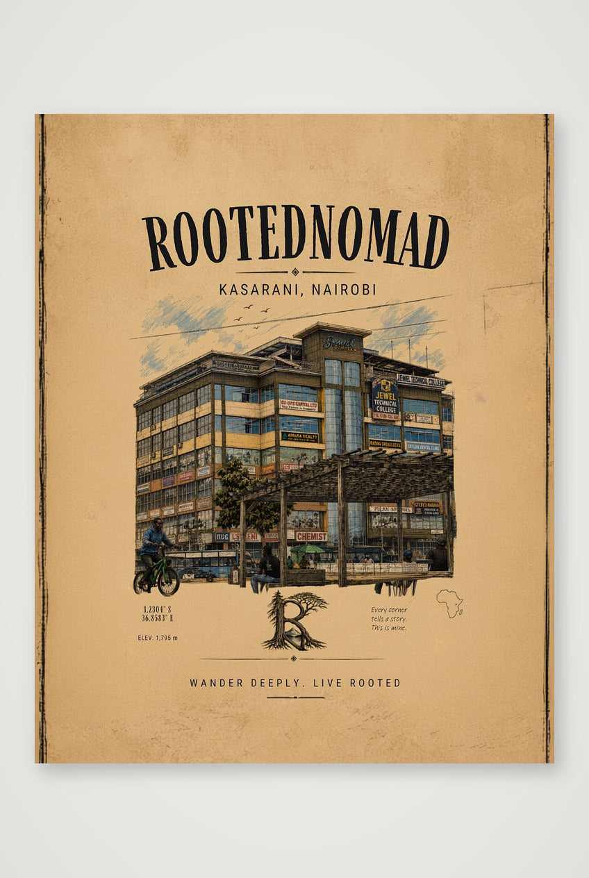Kasarani Poster — 28×35cm, 11×14" Print only